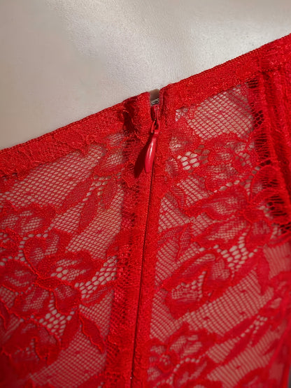 Valentine- Ensemble rouge sexy