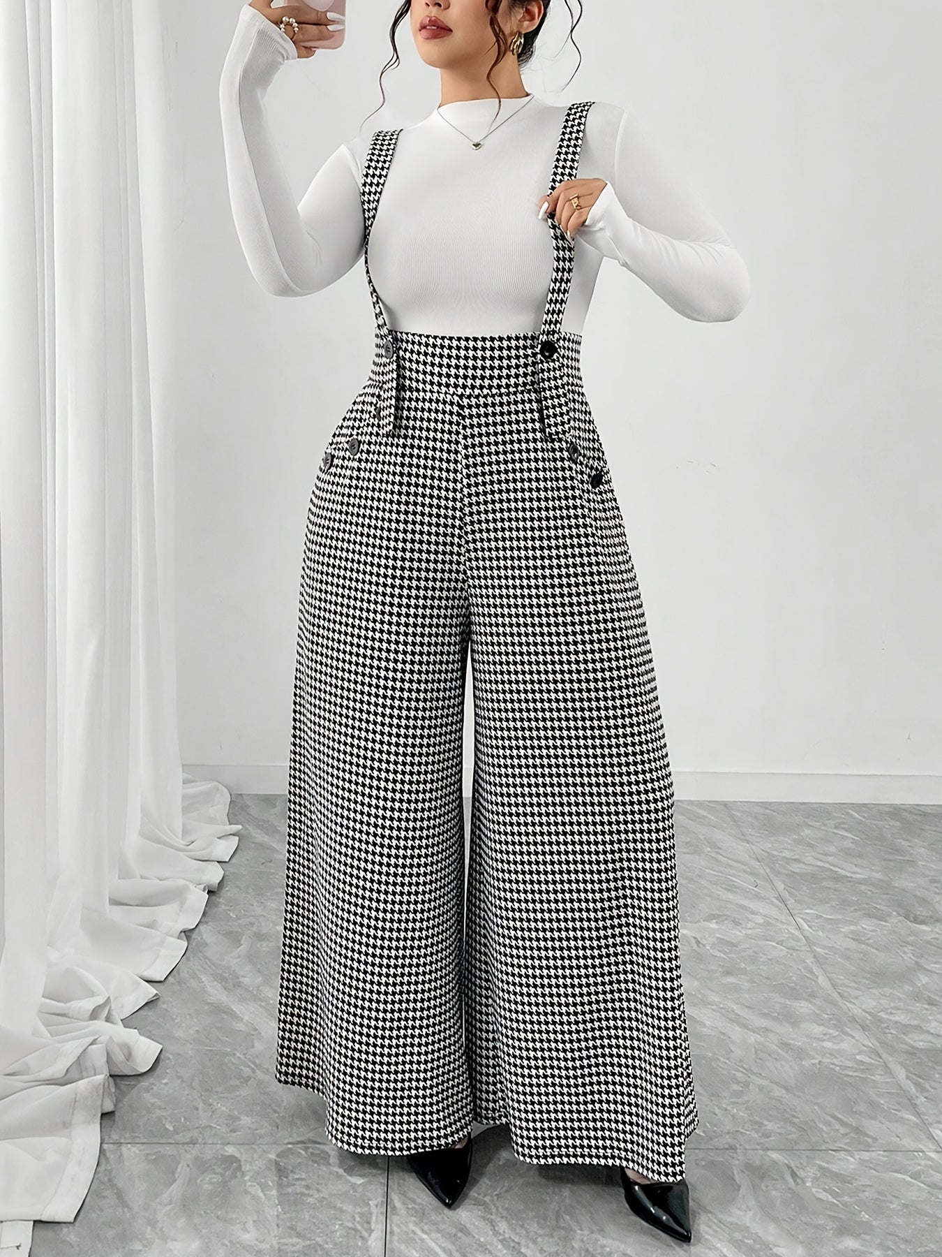 Philomène - Pantalon structuré silhouette élancée