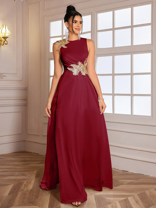 VERDISSIA – Robe longue  brodée