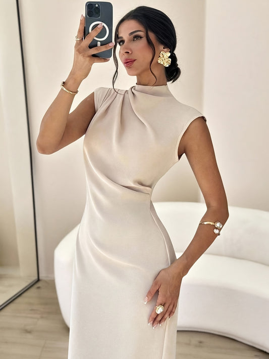 Alyssane - Robe élégante coupe fluide