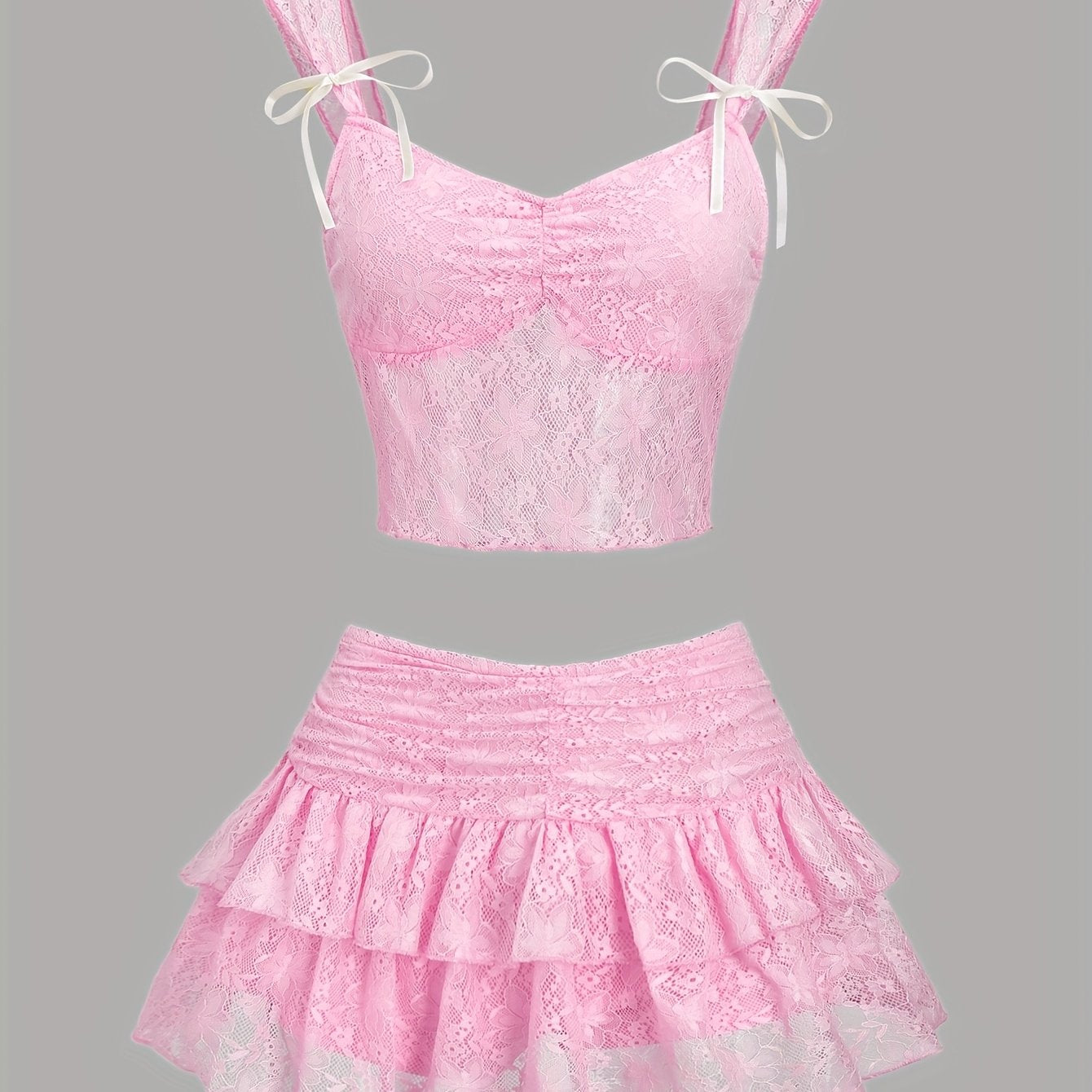 Chest - Ensemble et jupe mi dentelle