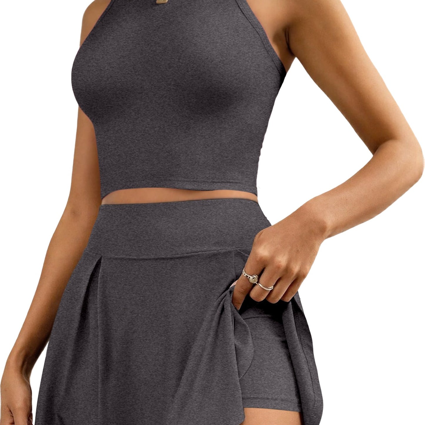 Twin- Ensemble 2 pieces jupe short/haut