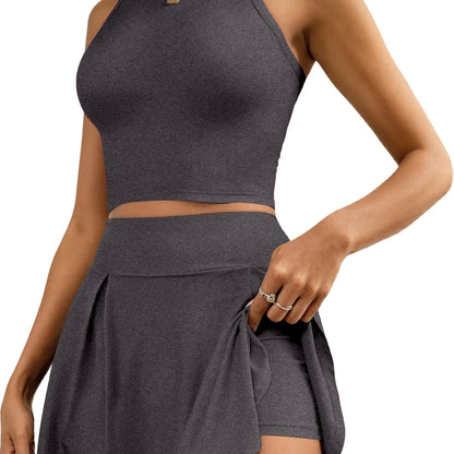 Twin- Ensemble 2 pieces jupe short/haut