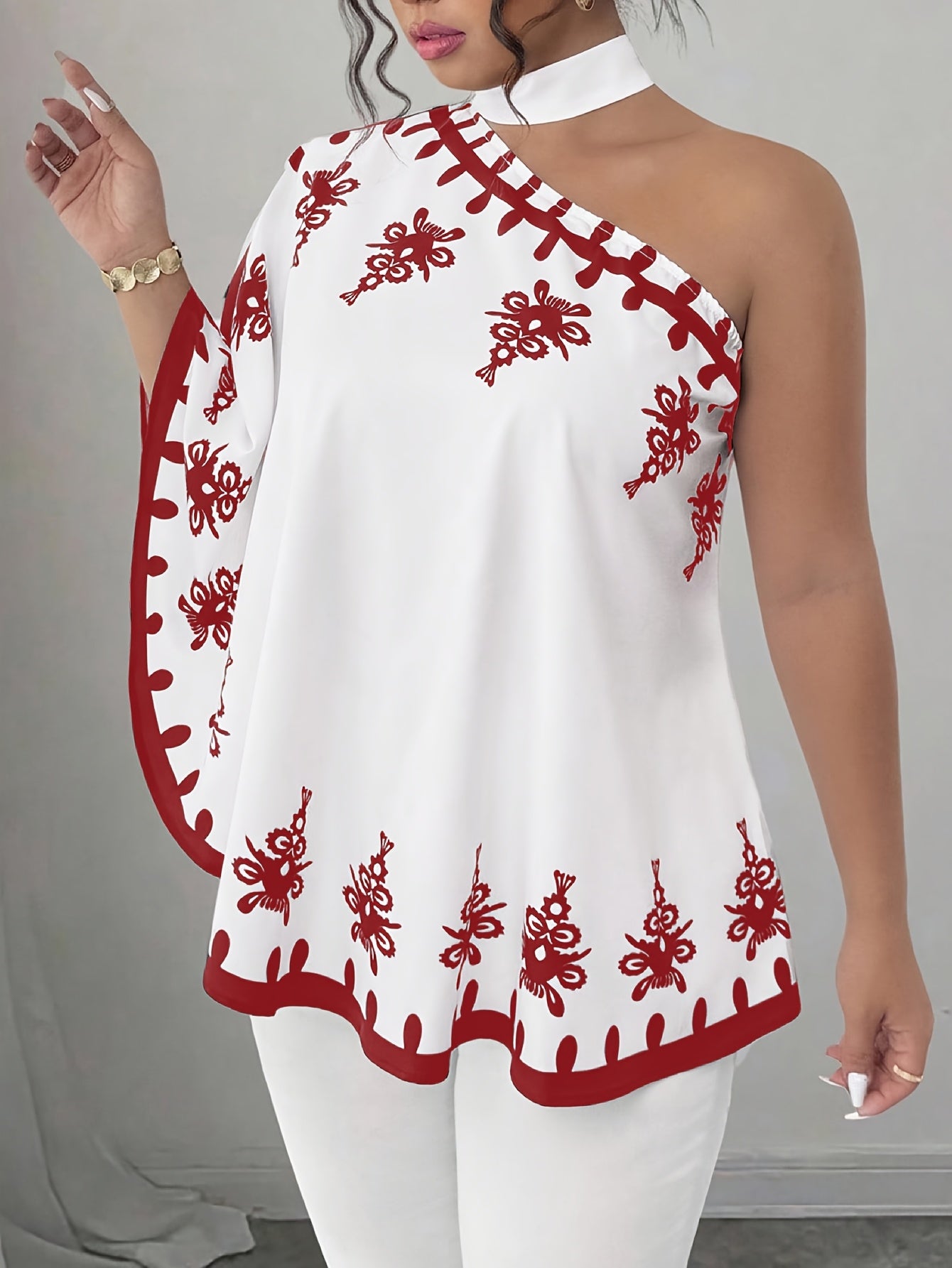 Roselyne - Haut élégant coupe structurée