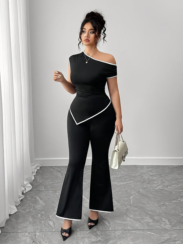 Annysa- Pantalon élégant allure moderne