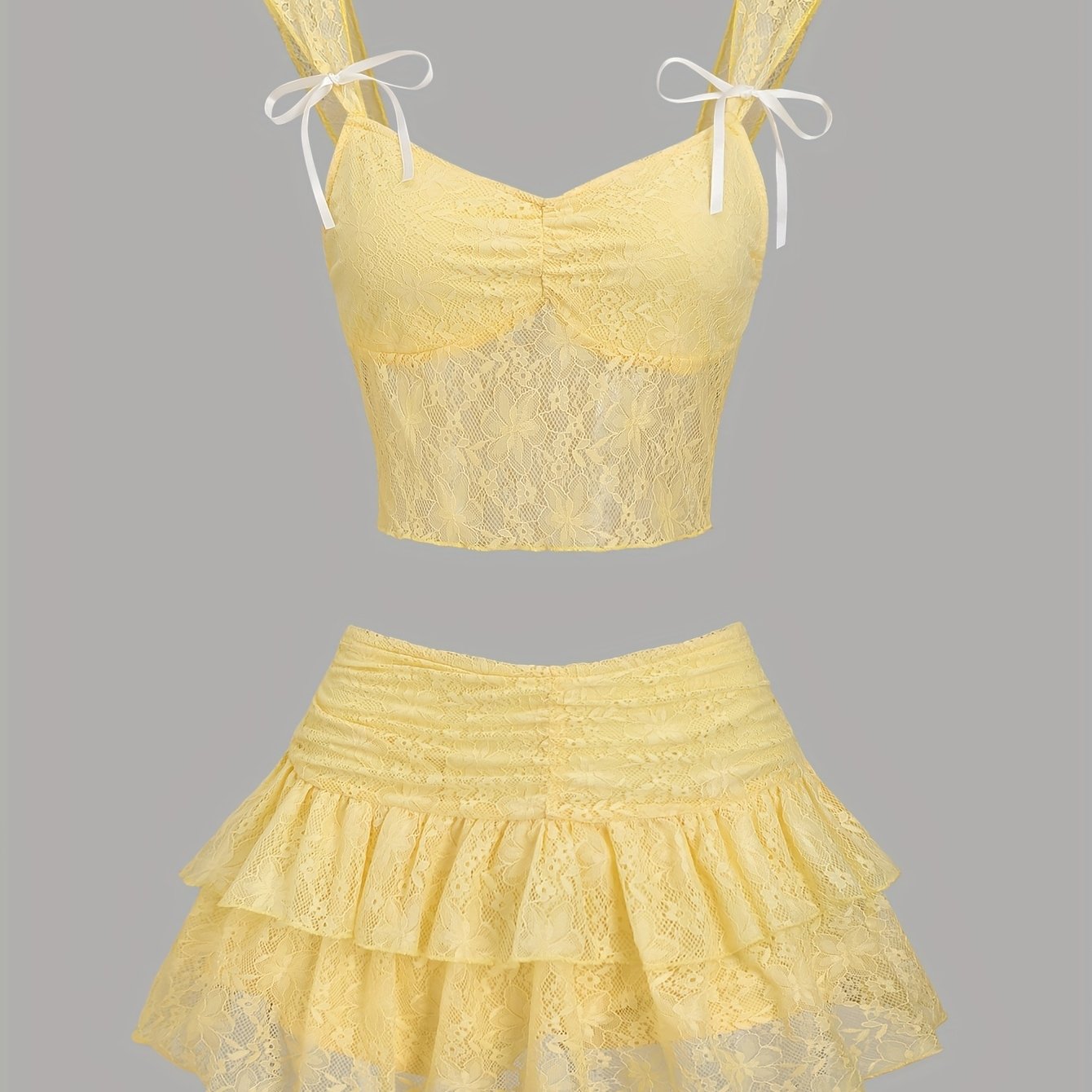 Chest - Ensemble et jupe mi dentelle