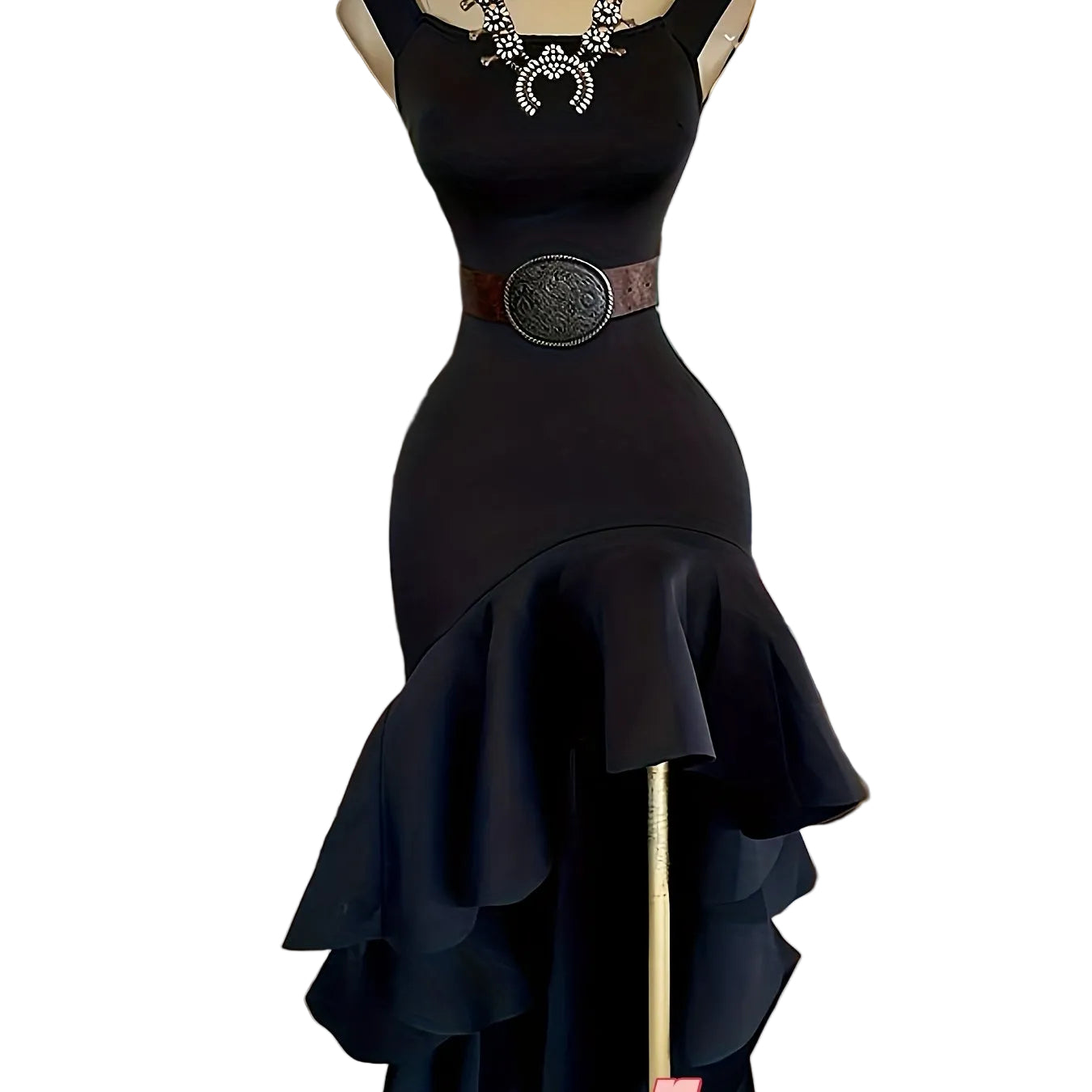 Backless- Robe élégante latine (sans ceinture)