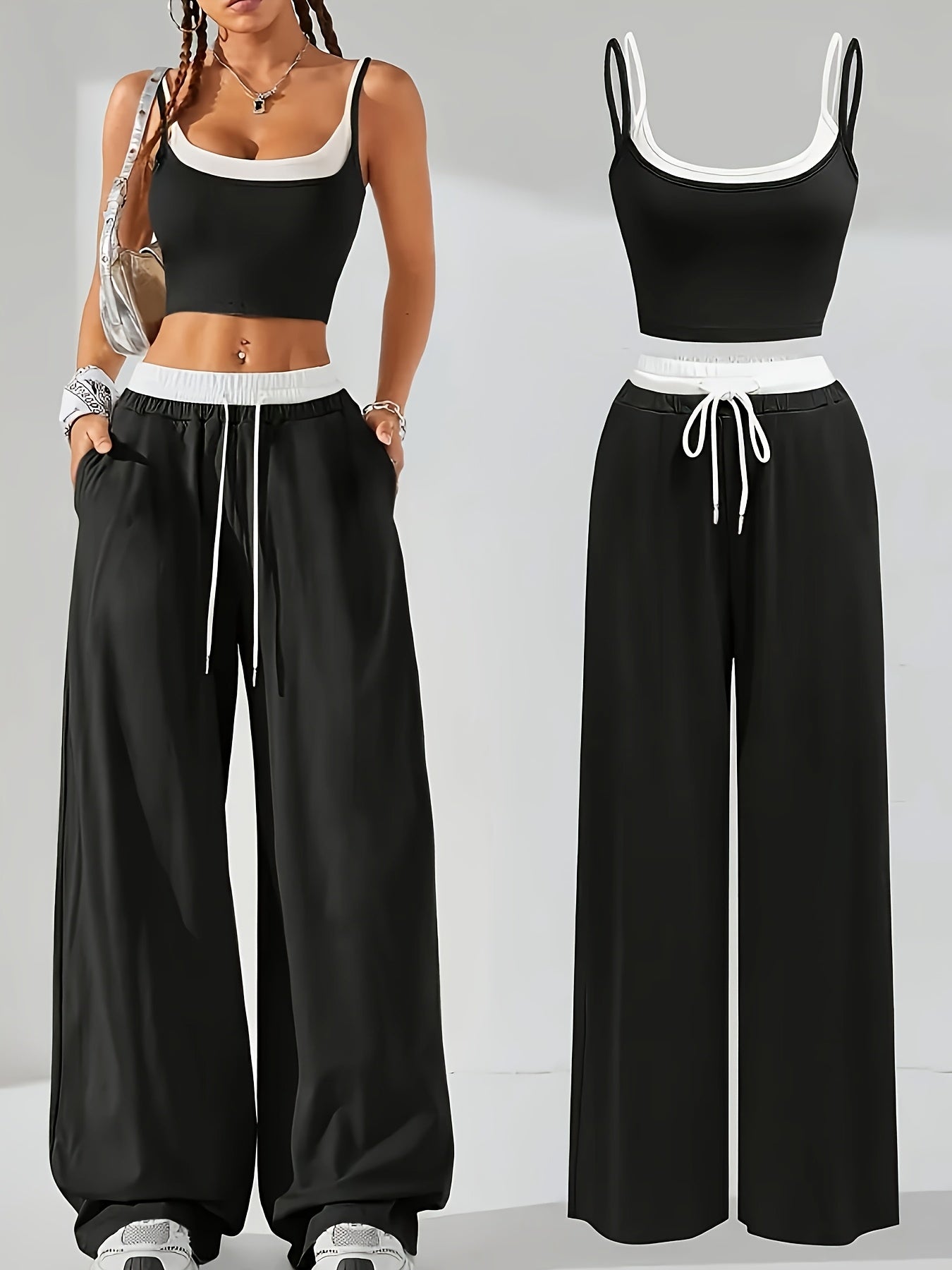 Locki- Top + pantalon