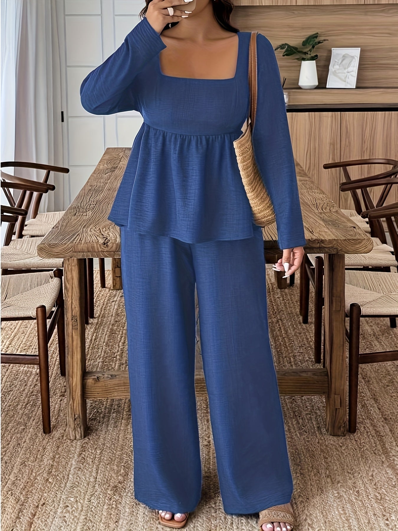 Pia - Pantalon élégant allure moderne