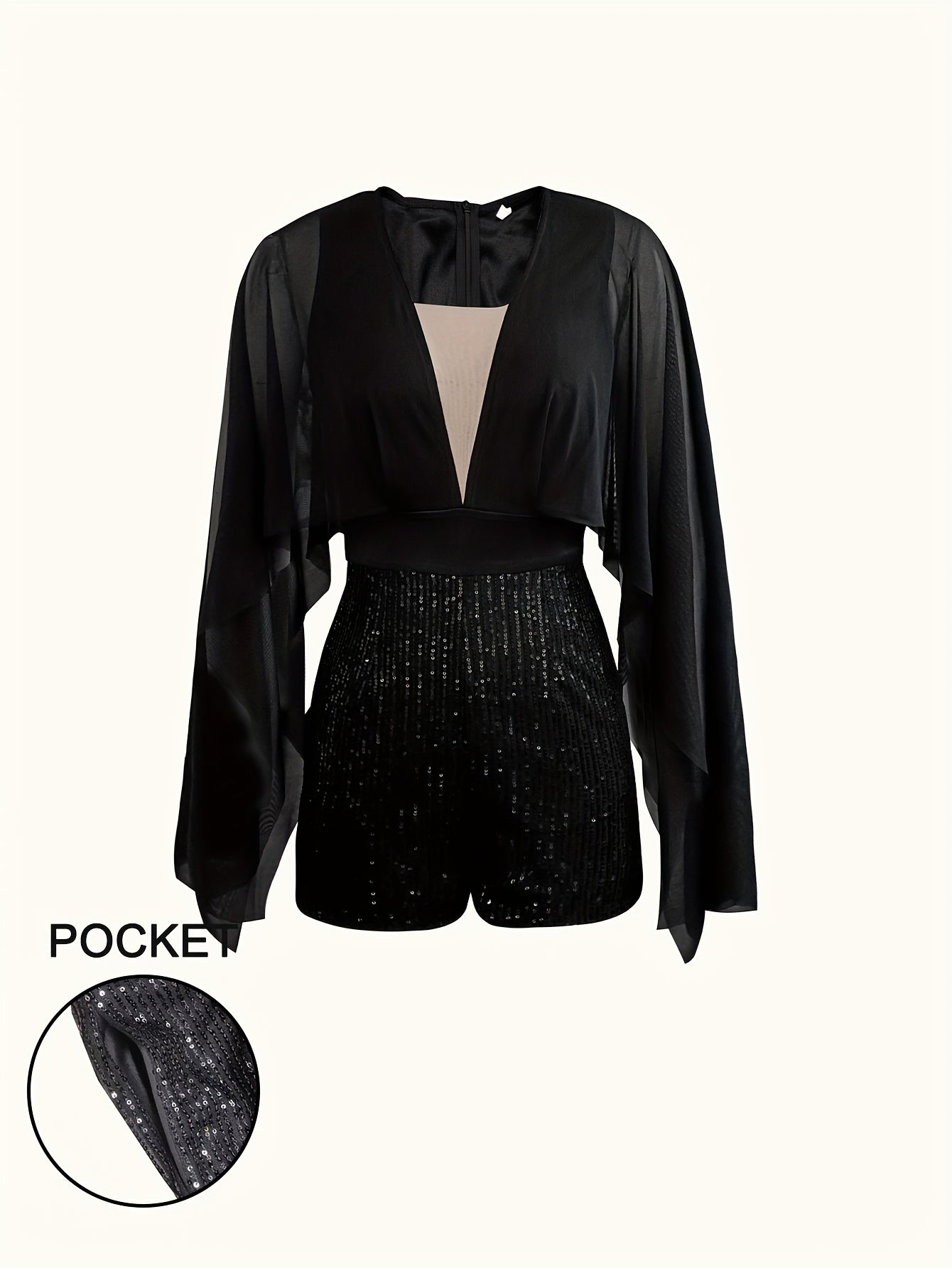 Koreana- Combishort Danse pailleté S au XXL