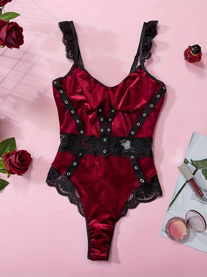 VelBody- Body velvet rouge