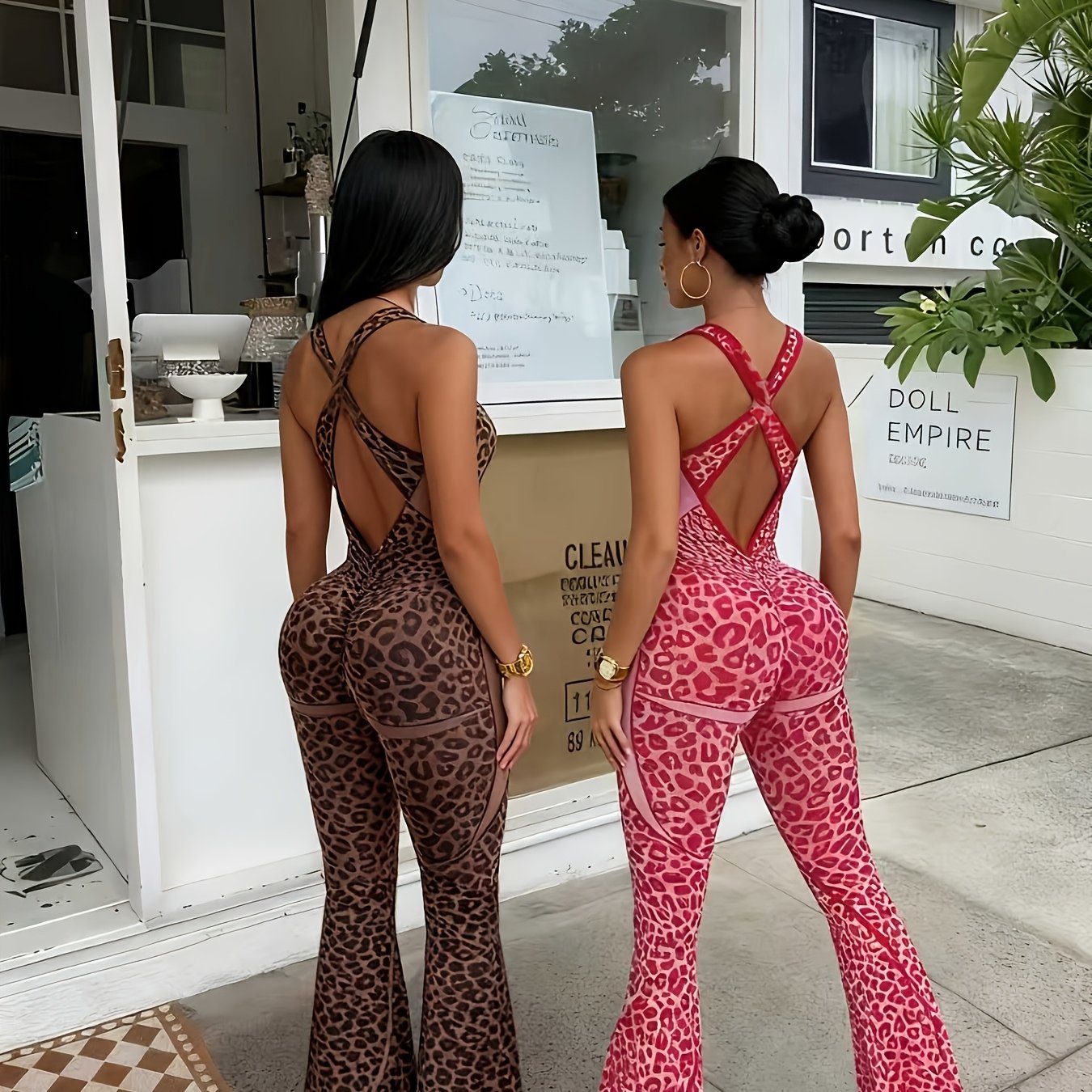 Léopardi - Ensemble combinaison léopard