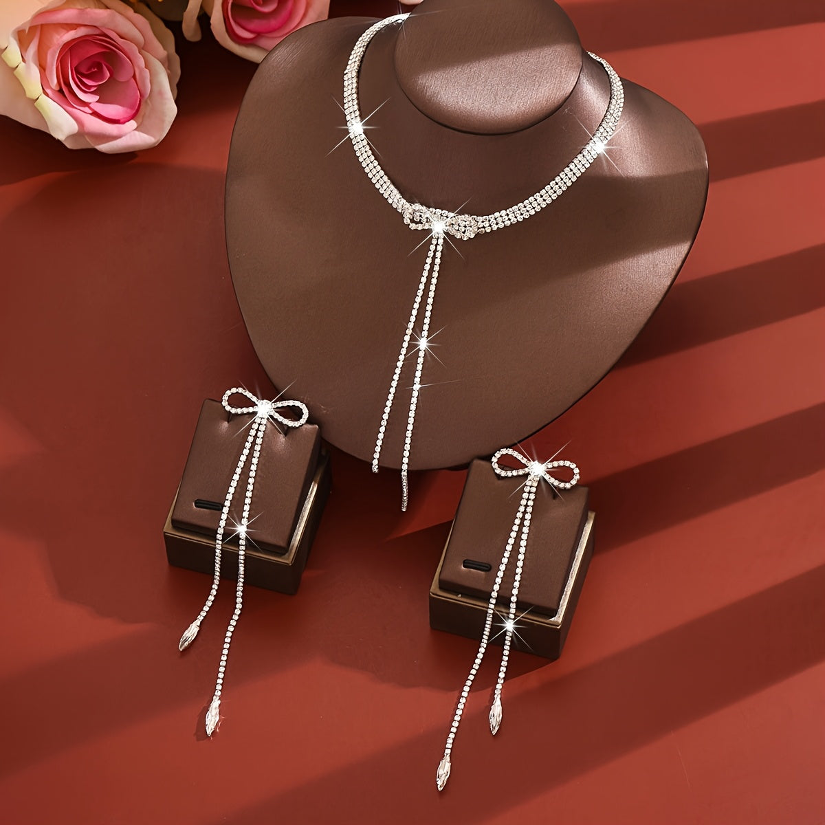 Roséclat- Ensemble bijoux