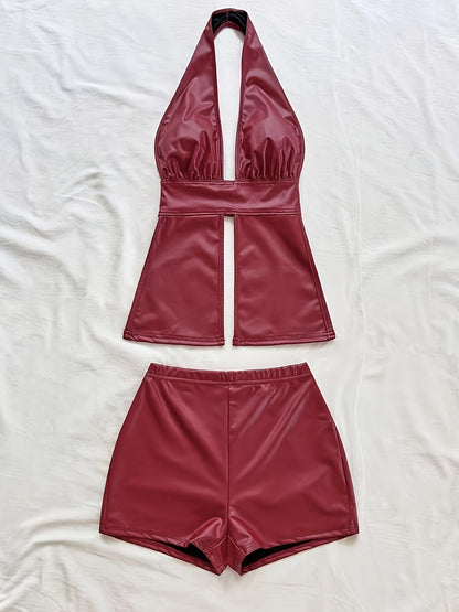 Lind- Duo haut dos nu + short