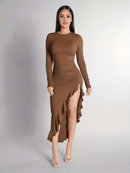 Lorya - Robe élégante coupe fluide