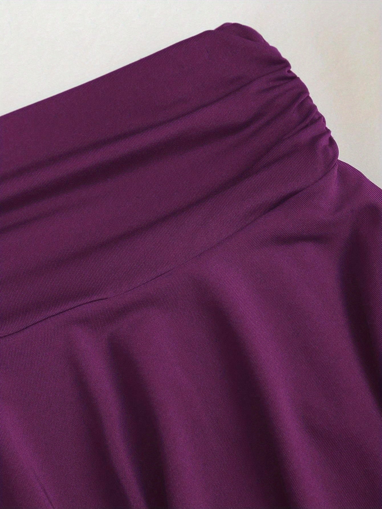 Missole- Ensemble jupe short violet S au XL