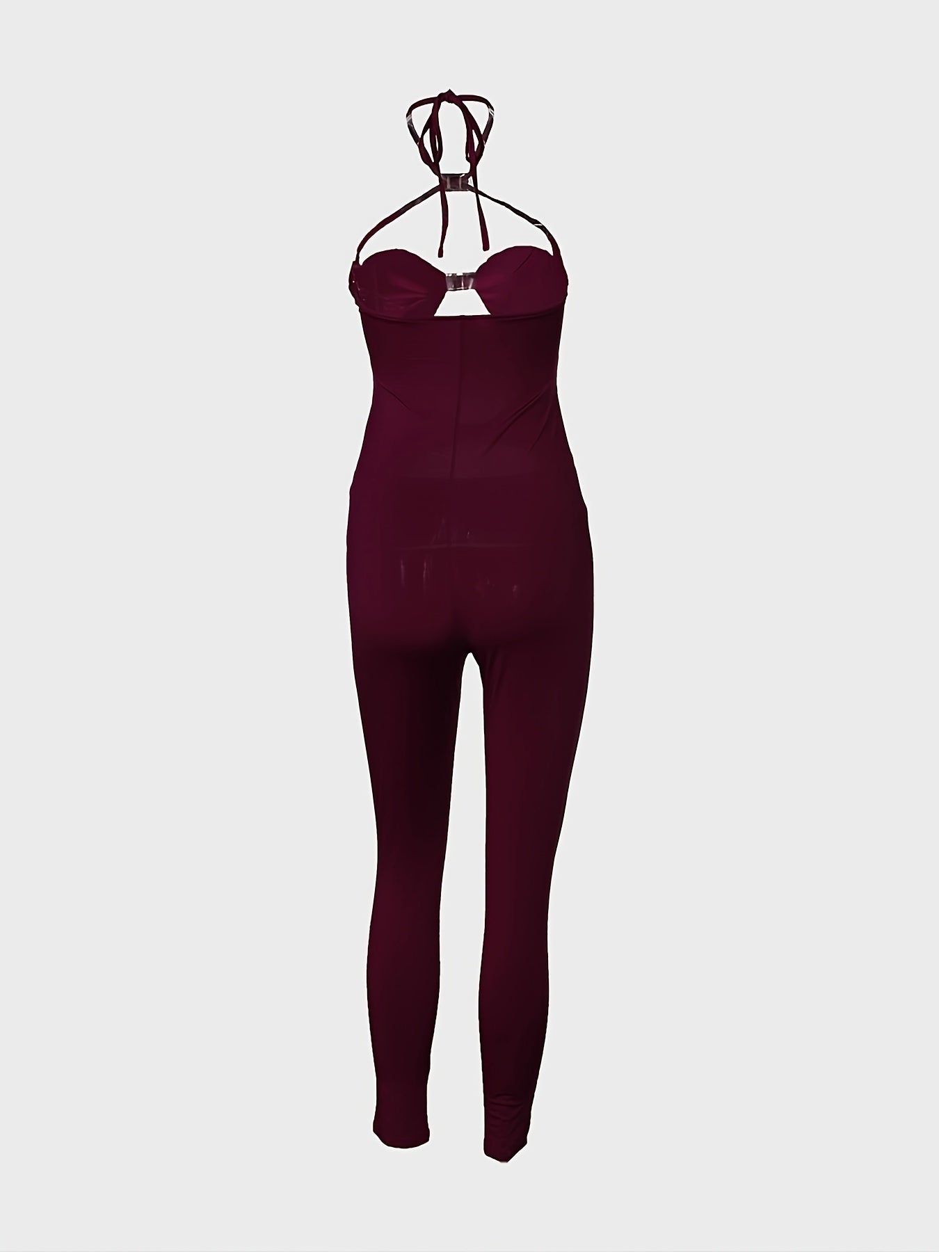 Summery- Combinaison pantalon à lacets et décolleté dos nu