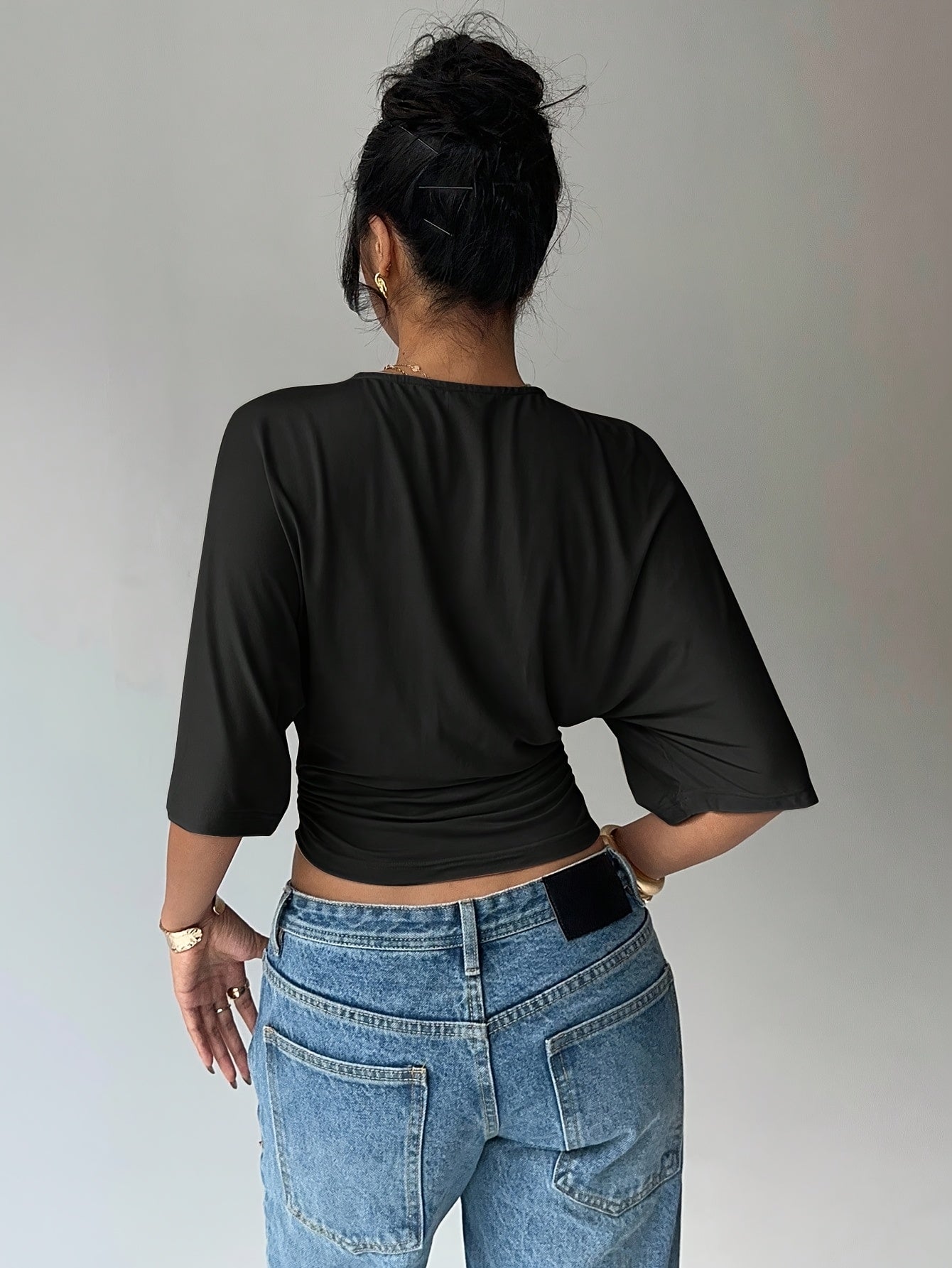 Bréloria - Robe élégante coupe fluide