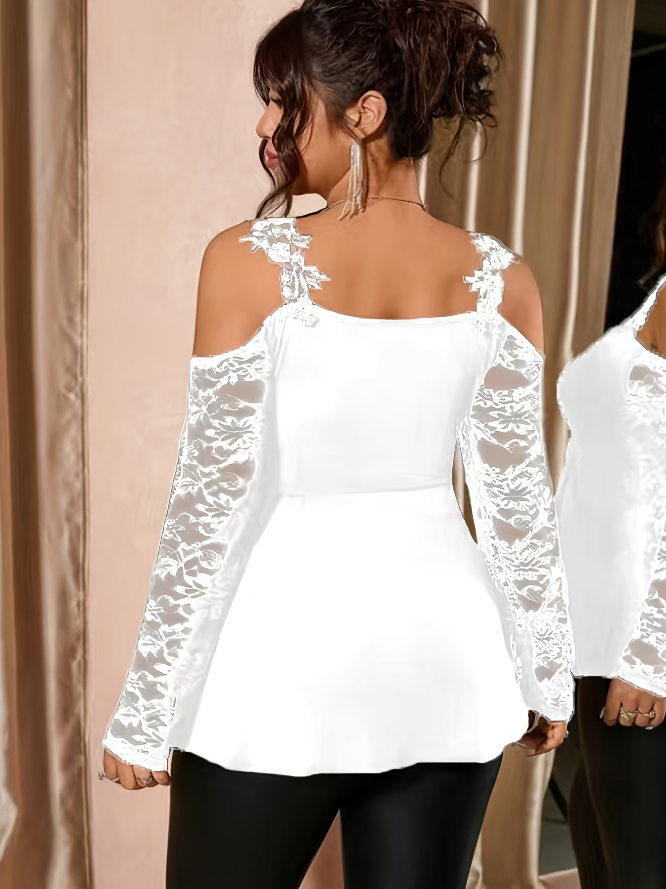 Régina - Haut raffiné tombé élégant