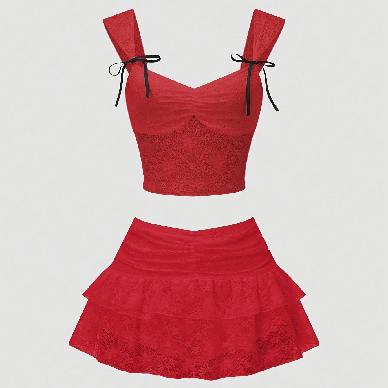 Chest - Ensemble et jupe mi dentelle