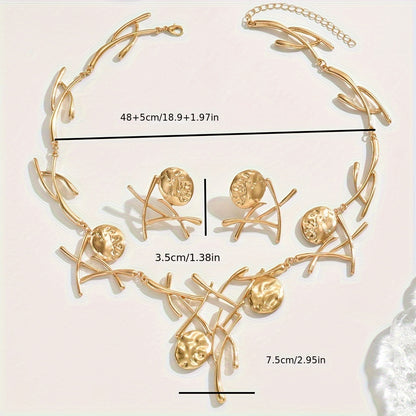 GeoChic – trio géométrique minimaliste rétro.