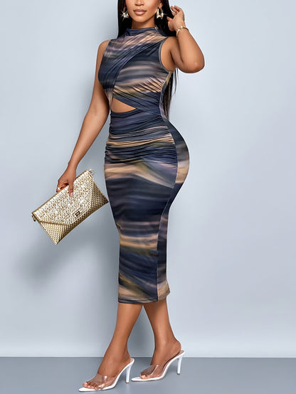 Ryvana - Robe féminine allure sophistiquée