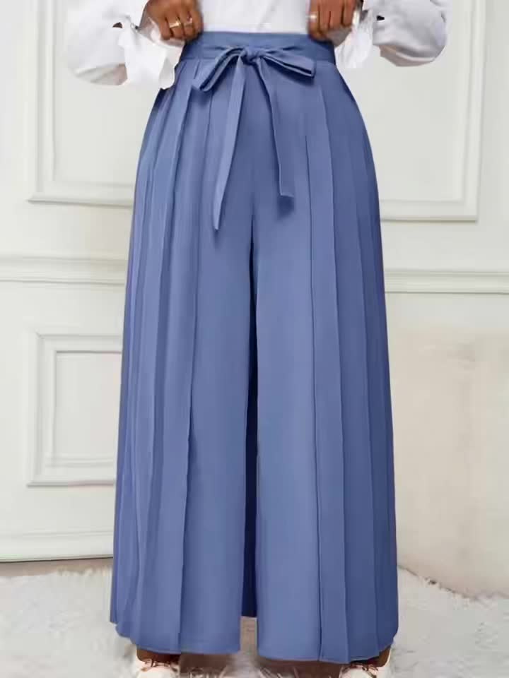 Shanelle- Pantalon fluide silhouette raffinée