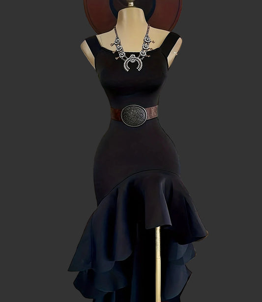 Backless- Robe élégante latine (sans ceinture)