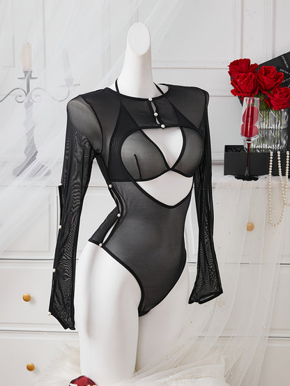 Body Perla Chic – Maille ornée de perles, élégance absolue.