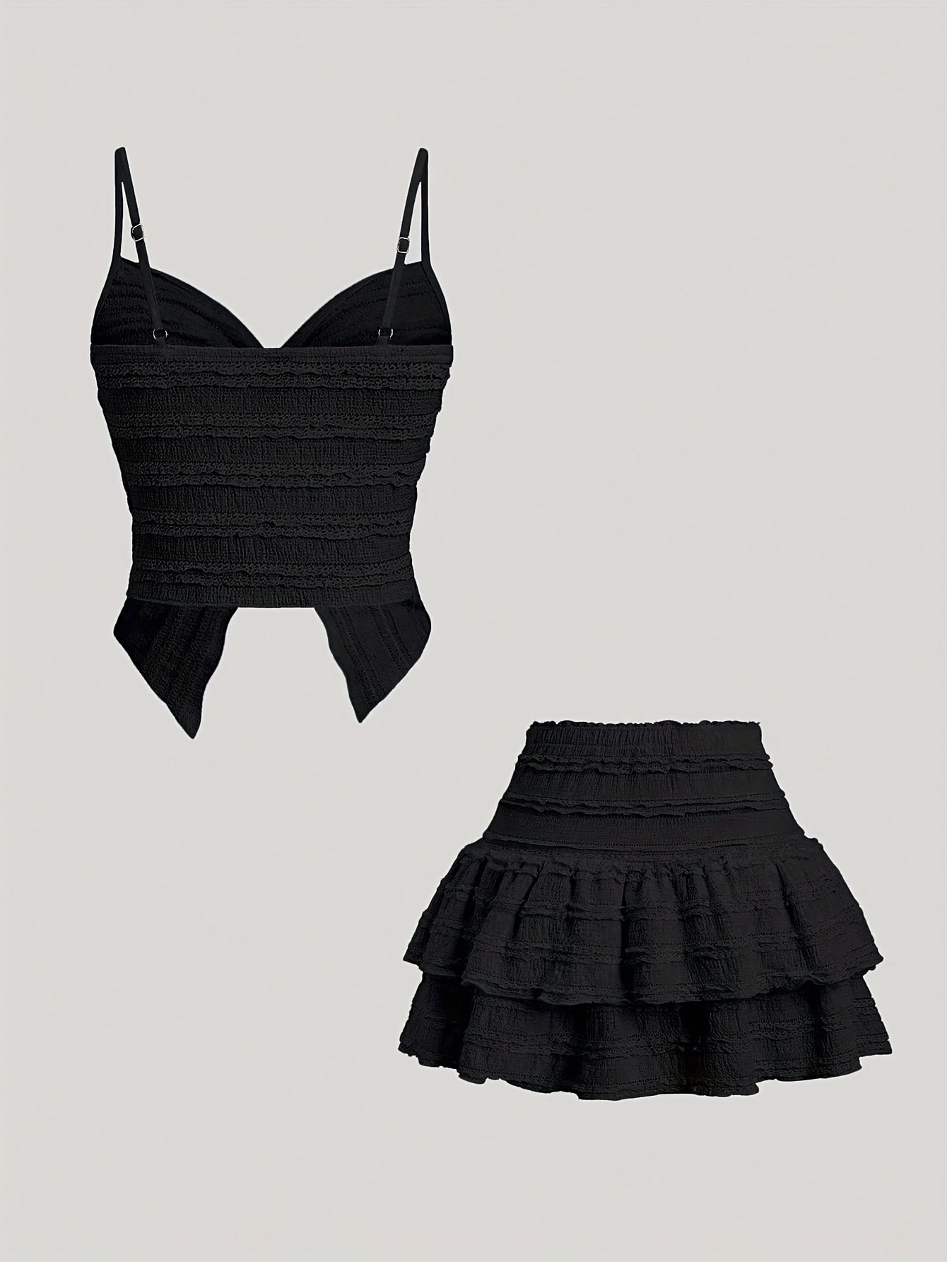 Juliette- Ensemble Jupe+haut XS au L