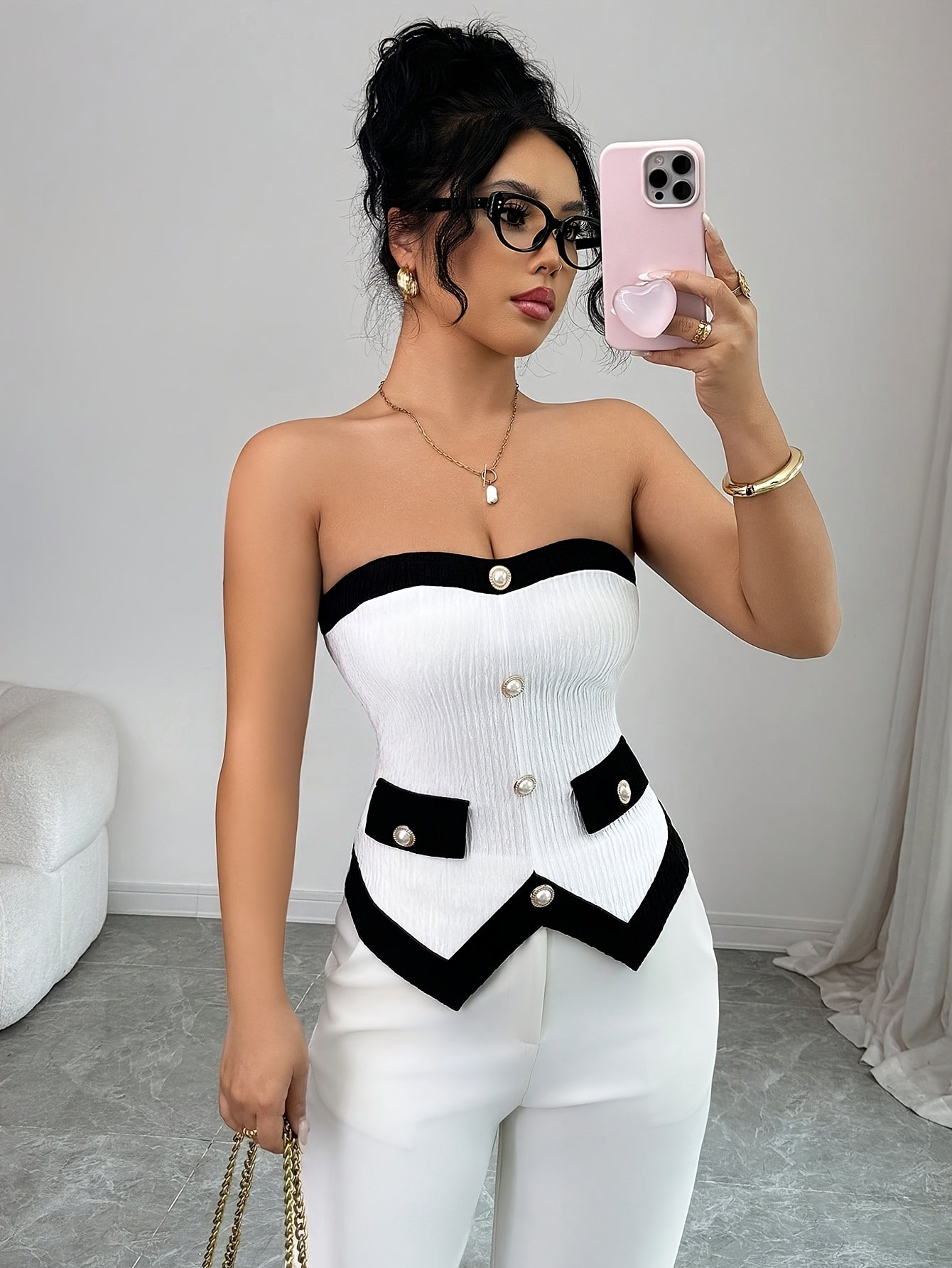 Perylana - Haut fluide allure sophistiquée