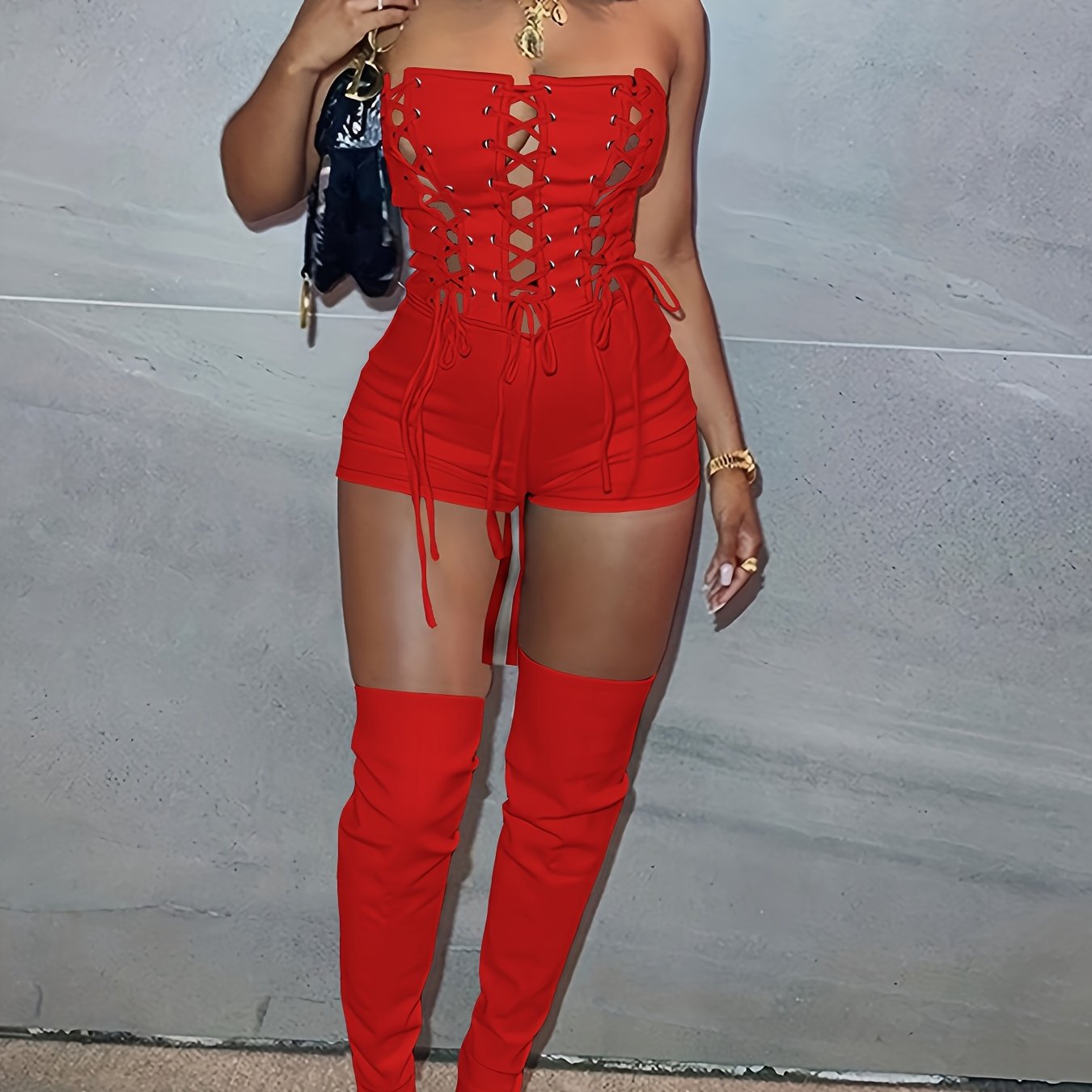 Cuty Sexy- Combinaison short sexy