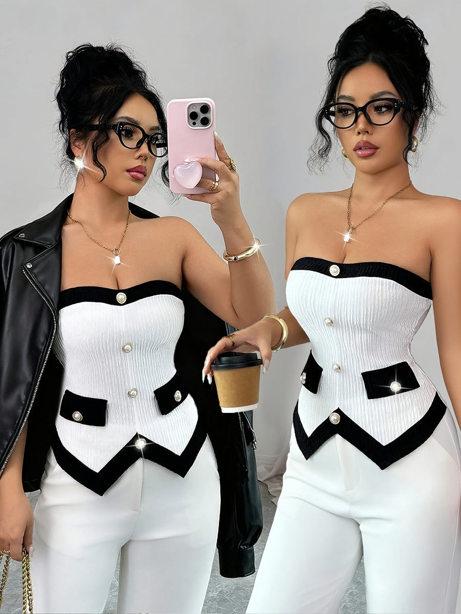 Perylana - Haut fluide allure sophistiquée