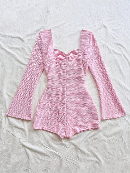 Pinkia- Ensemble short rose S au XL