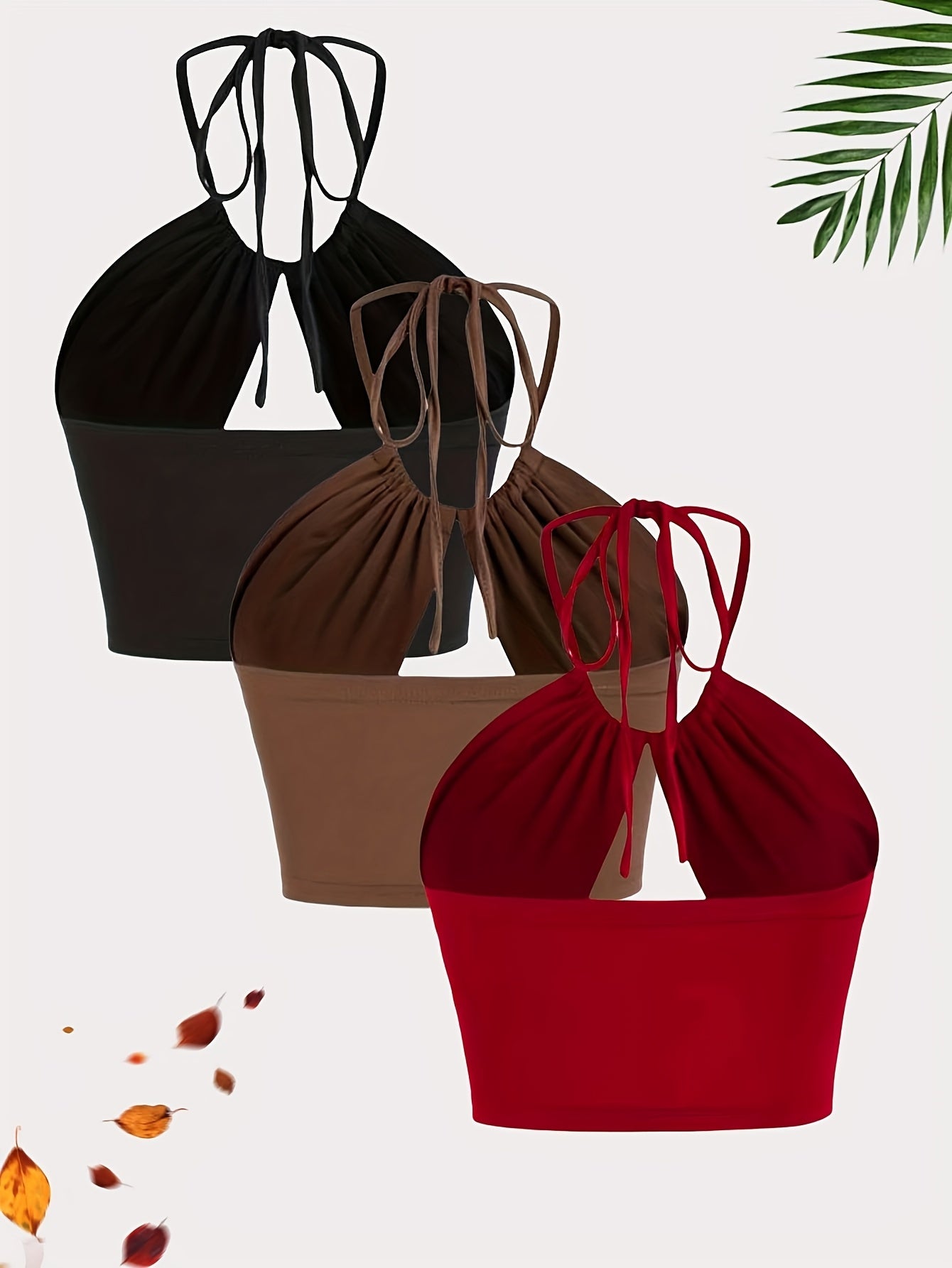 Louisiane - Ensemble 3pcs dos nu sexy XS à XL