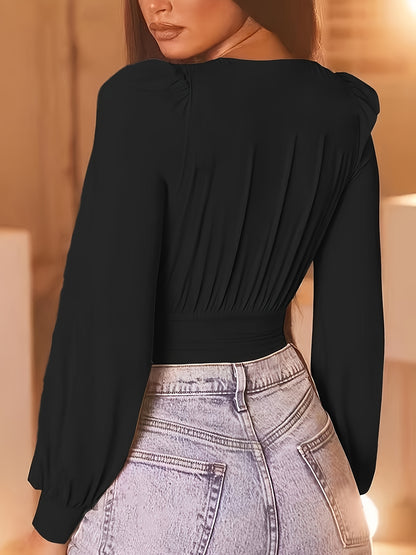 Séraphine - Haut élégant coupe structurée