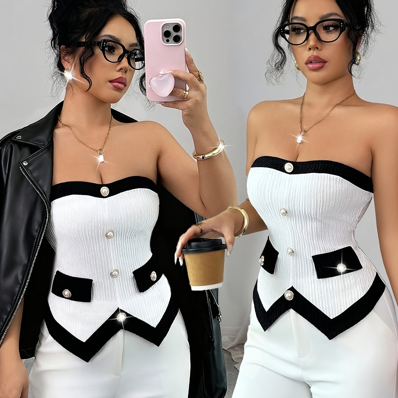 Perylana - Haut fluide allure sophistiquée