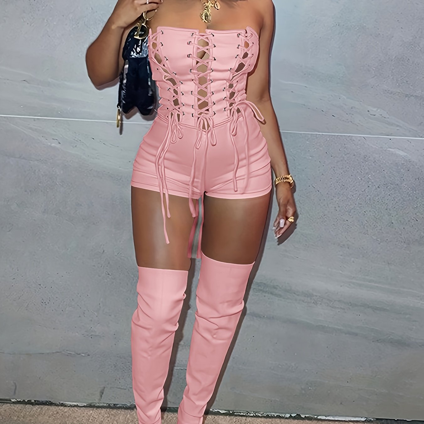 Cuty Sexy- Combinaison short sexy