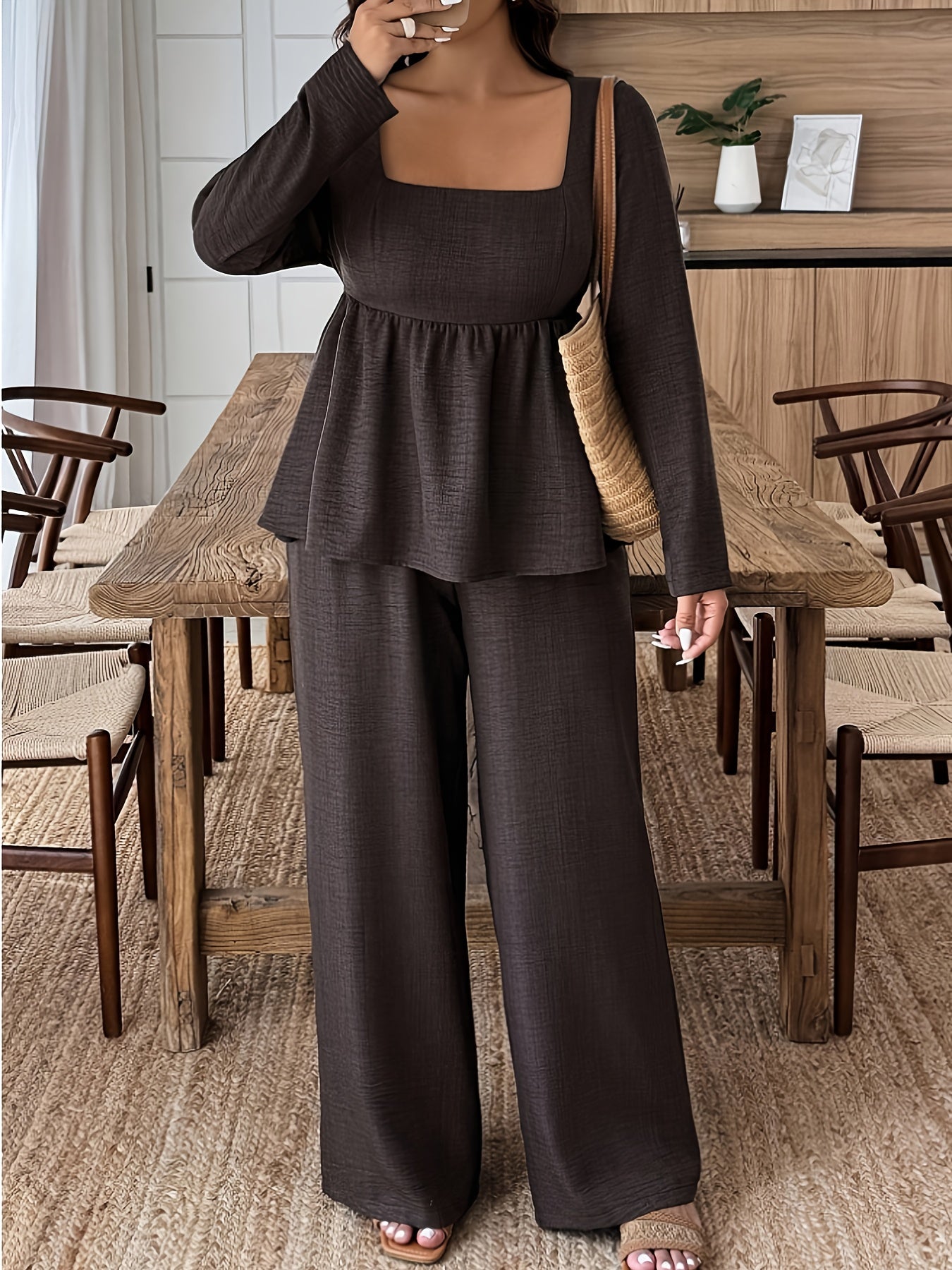 Pia - Pantalon élégant allure moderne