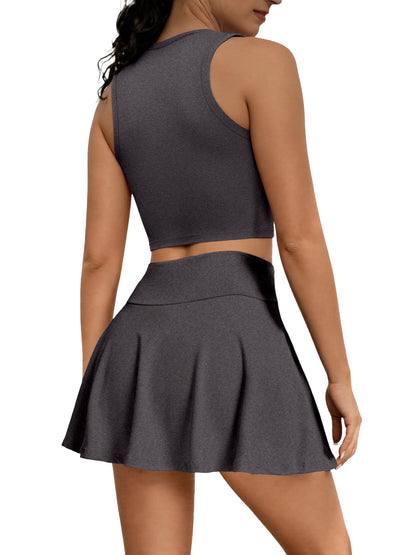 Twin- Ensemble 2 pieces jupe short/haut