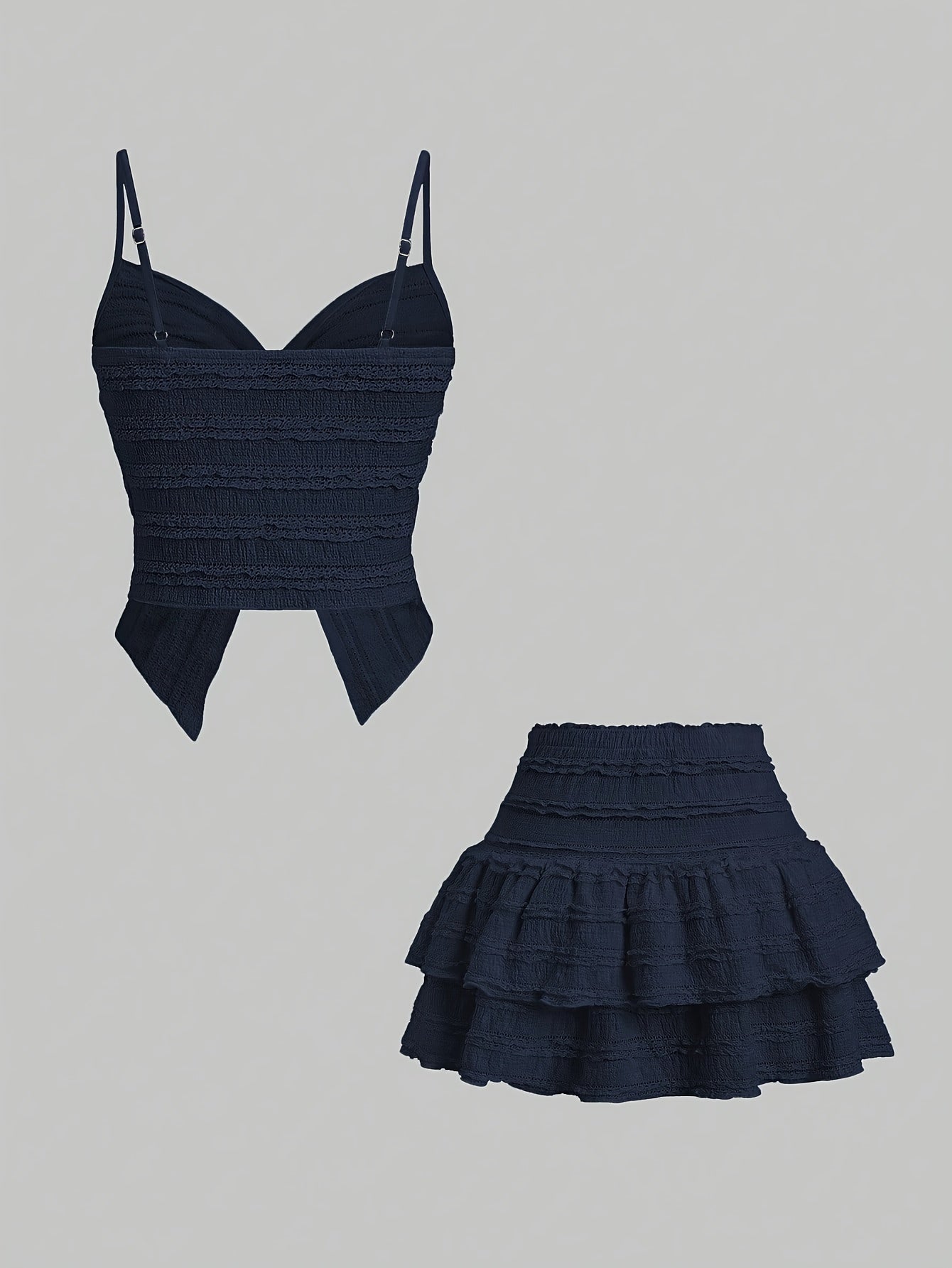 Juliette- Ensemble Jupe+haut XS au L