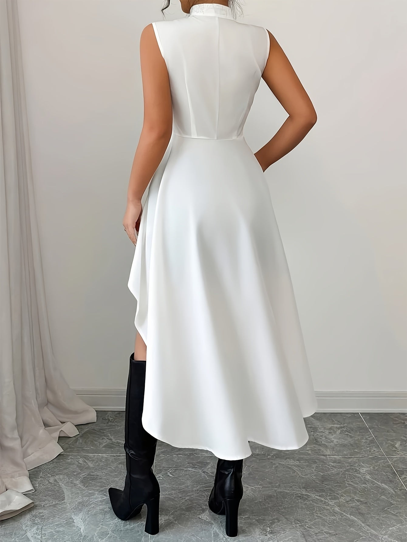 Hélorya - Robe chic silhouette raffinée