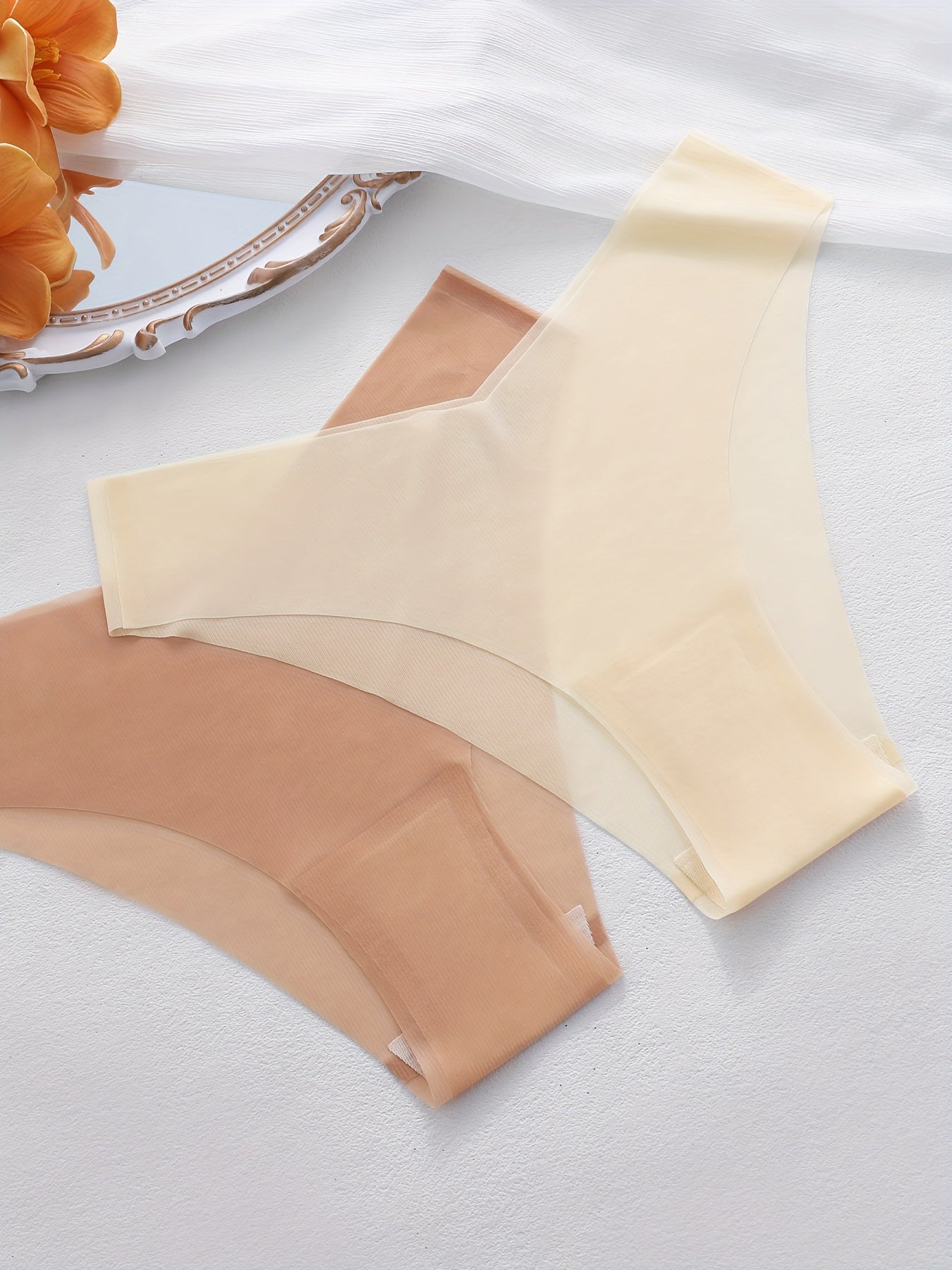 Invicia- Lot de 7 culottes unies invisble pour femme