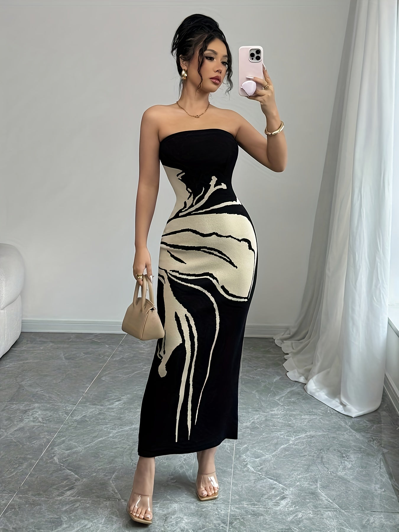 Loryvane - Robe féminine allure sophistiquée