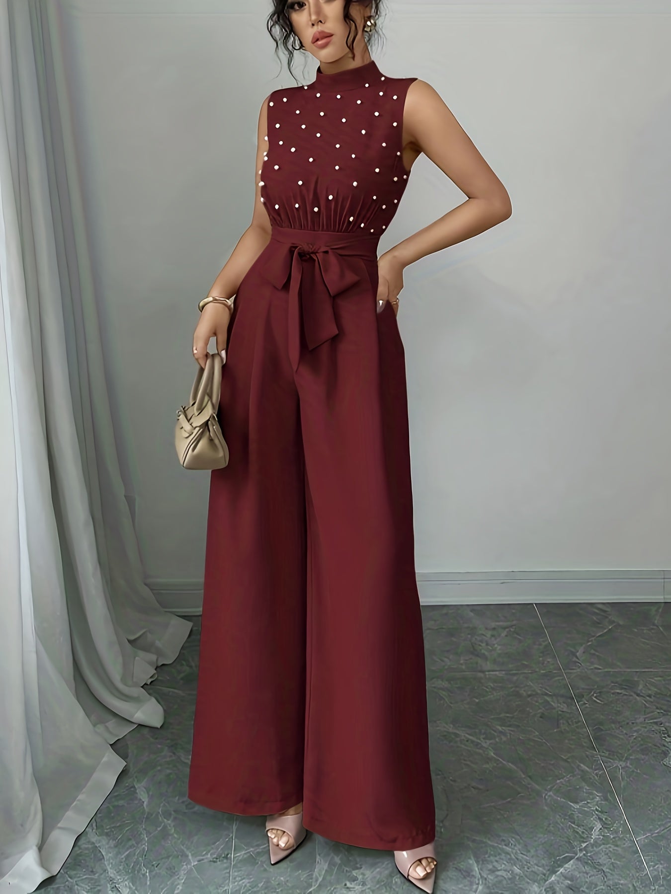 BEIGIA – Combinaison ceinturée