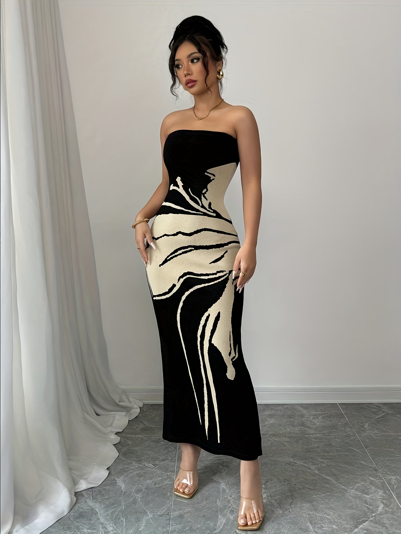 Loryvane - Robe féminine allure sophistiquée