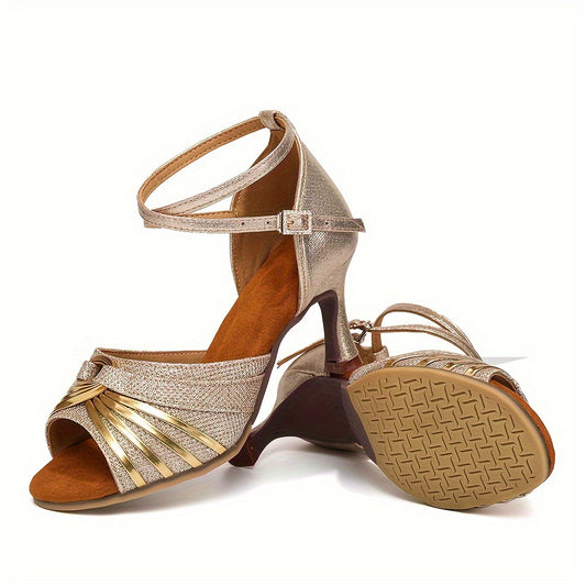 Tatiana- Chaussure danse latine RUBBER /7cm